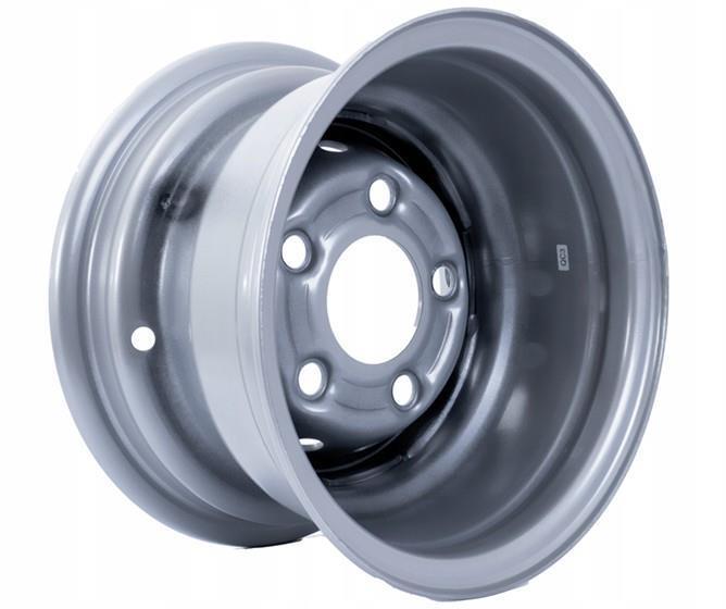 SRW Steel Trailer wheel silver J6 R10 5X112 ET0 CB67.1